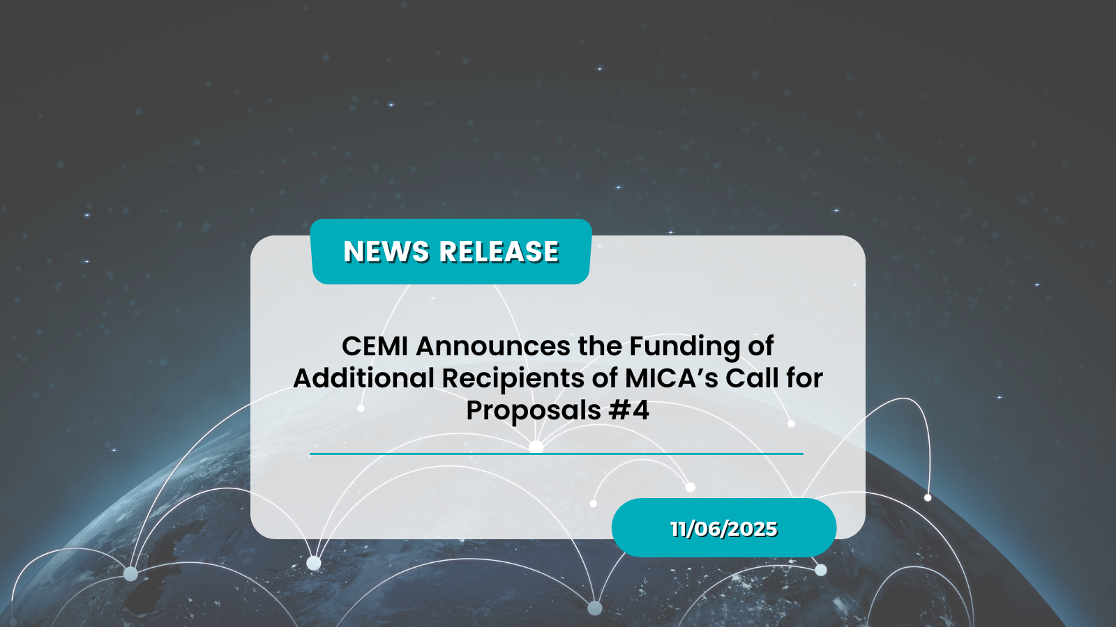 CEMI Announces the Funding of Additional Recipients of MICA’s Call for Proposals 4